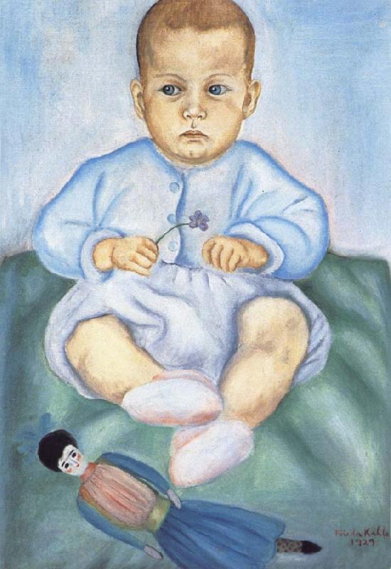 Frida Kahlo Isolda in Diapers oil painting picture